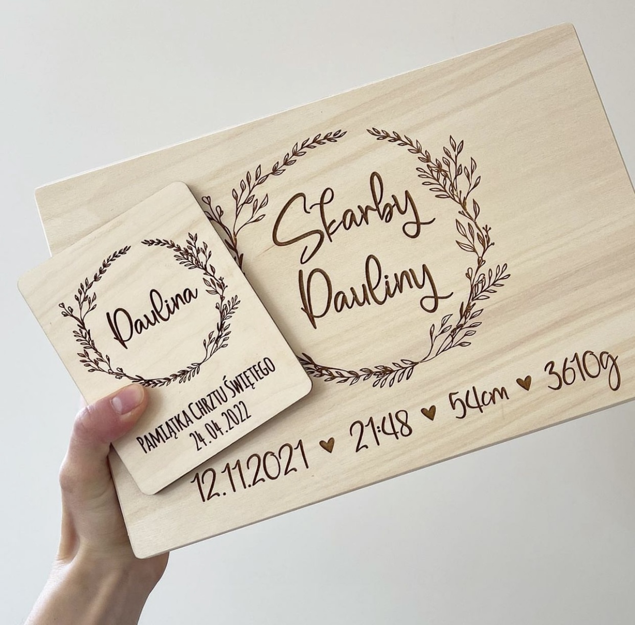 Pudełko + Karteczka