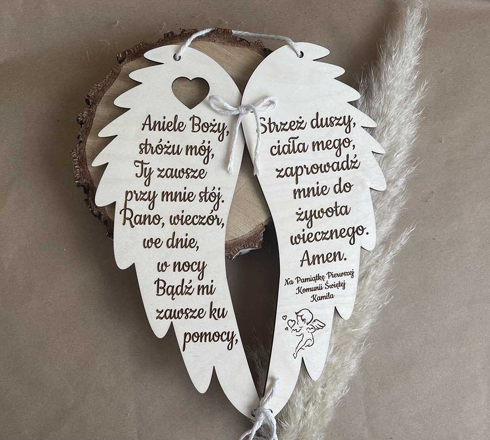 Skrzydła z modlitwą