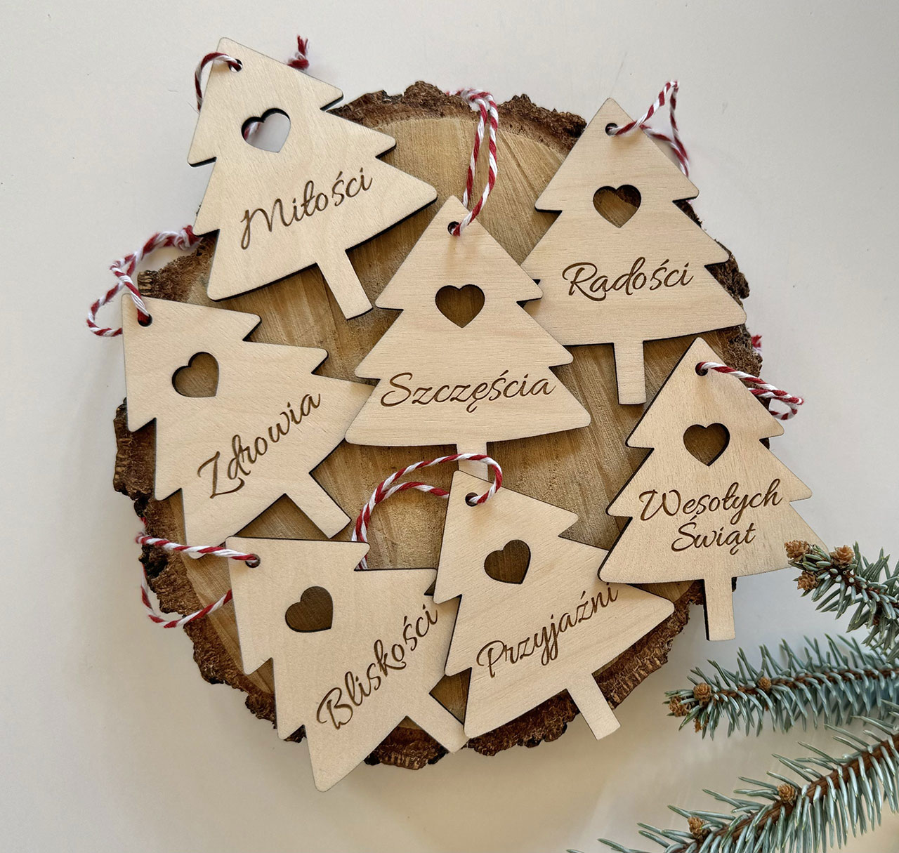 Choinki z życzeniami - obrazek 2