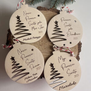 Bombka Wycięta Choinka