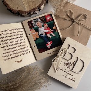 Książka/Ramka z dowolnymi życzeniami