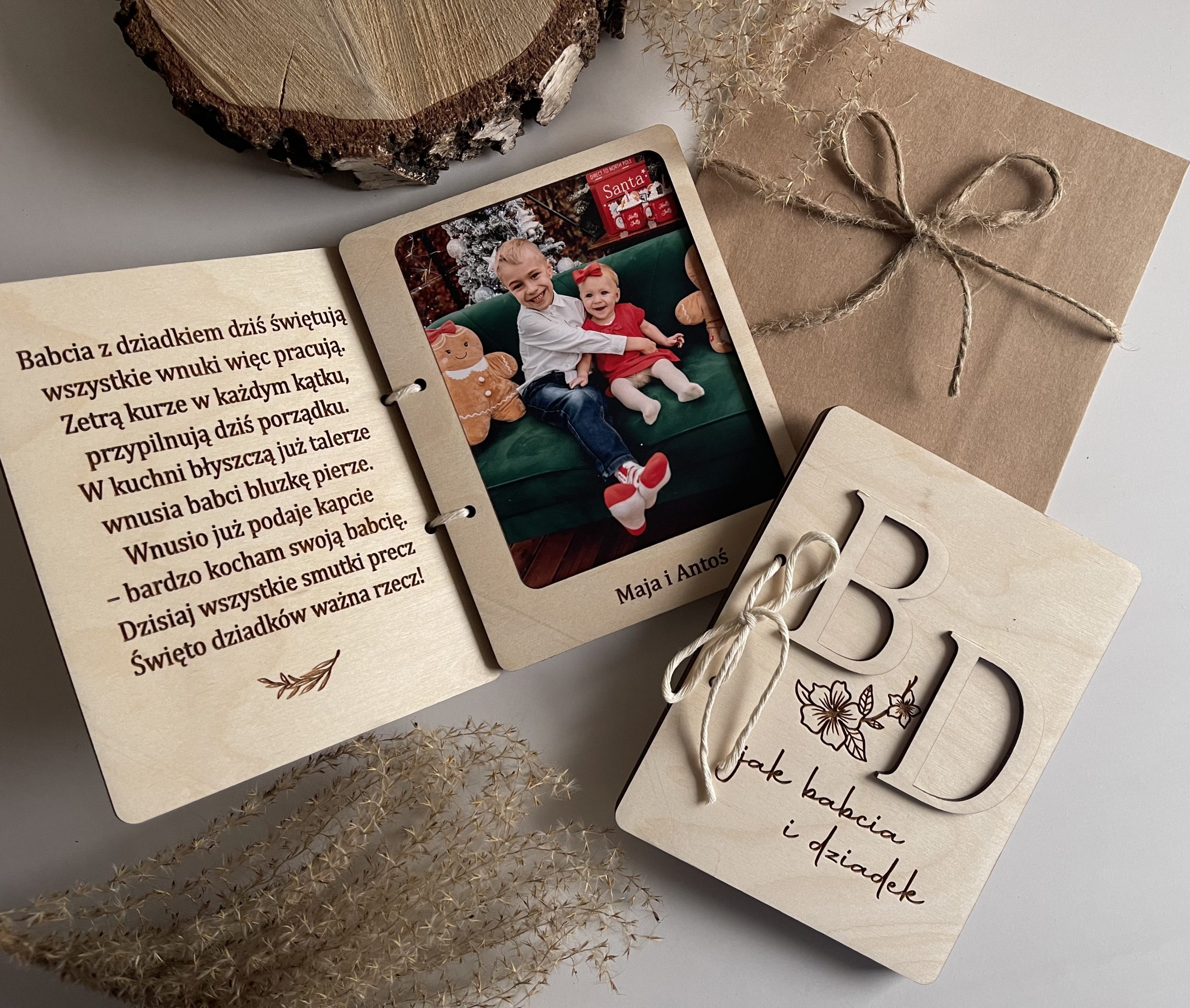 Książka/Ramka z dowolnymi życzeniami