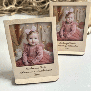 Ramka ze zdjęciem do postawienia.Spakowana gotowa do wręczenia