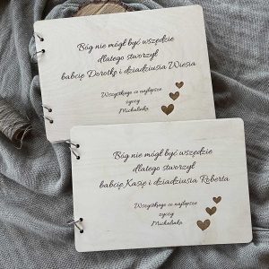 Album dla Dziadków z dowolnym napisem