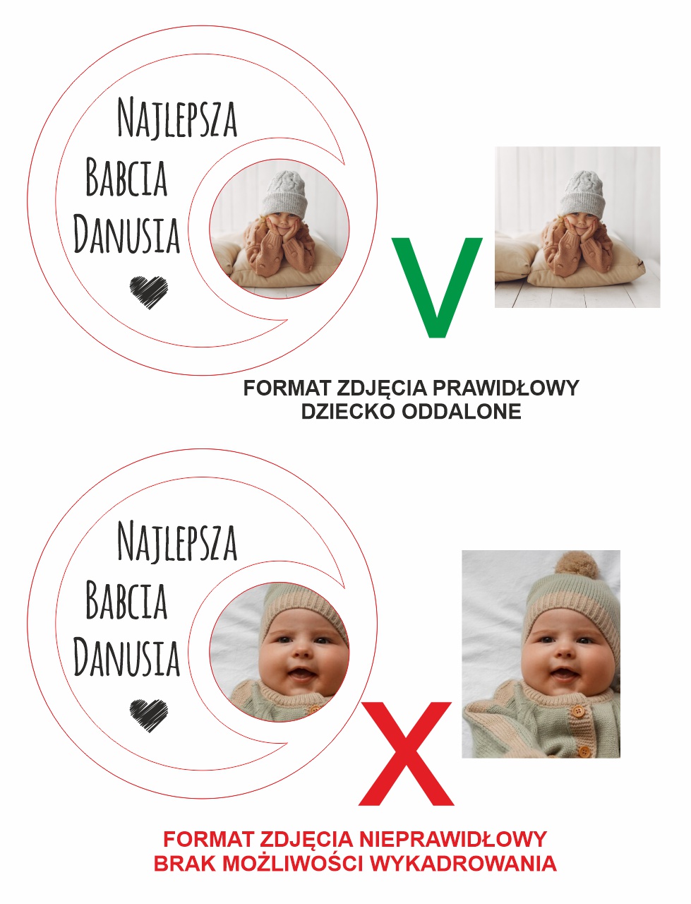 Magnes ze zdjęciem i dowolnym krótkim napisem.Spakowany gotowy do wręczenia - obrazek 2