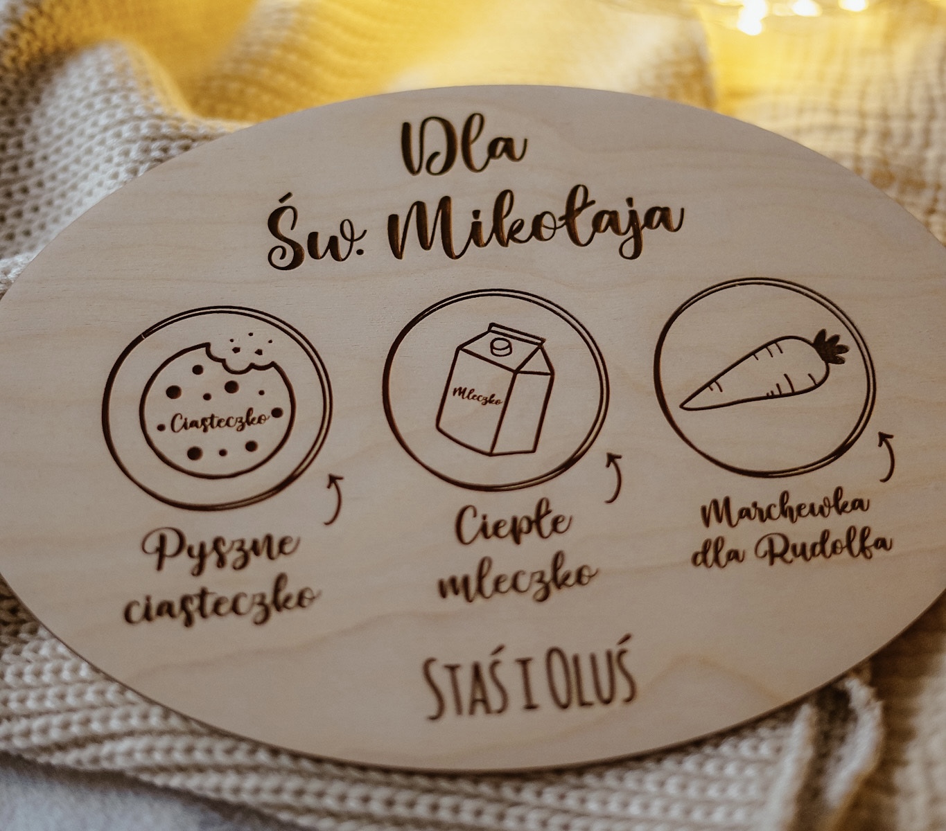 Talerzyk dla Mikołaja - obrazek 2