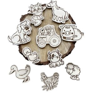 Magnesy Rolne imię na ciągniku dziecka