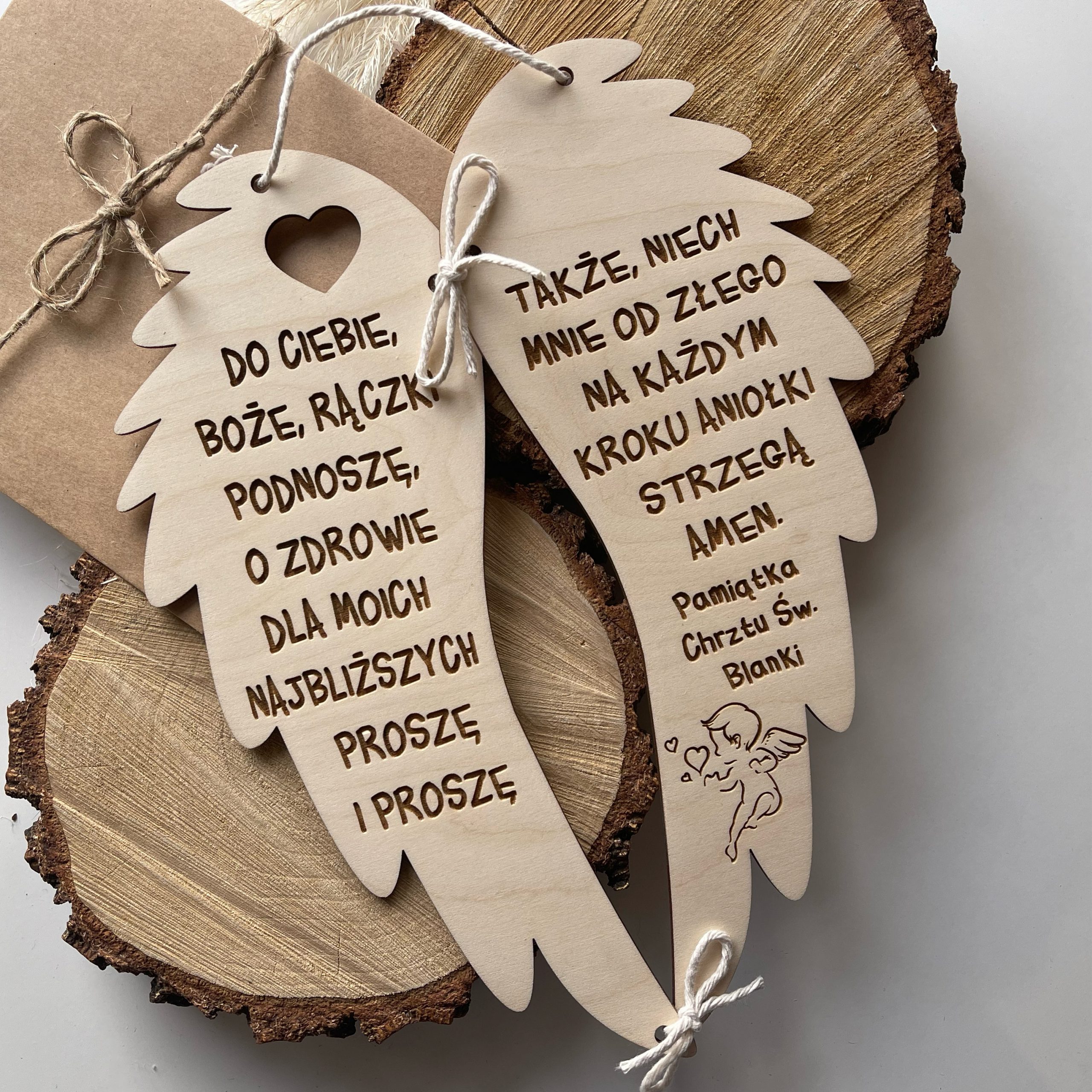 Skrzydła z modlitwą