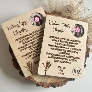 Tabliczka Podziękowanie ze zdjęciem