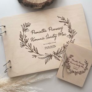 Zestaw Album  i karteczka na pieniądze