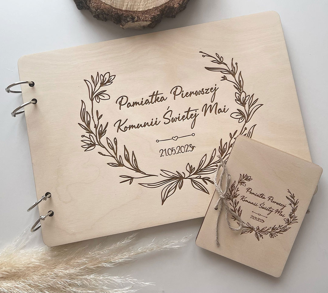 Zestaw Album i karteczka na pieniądze