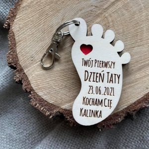 Brelok z dowolnym napisem