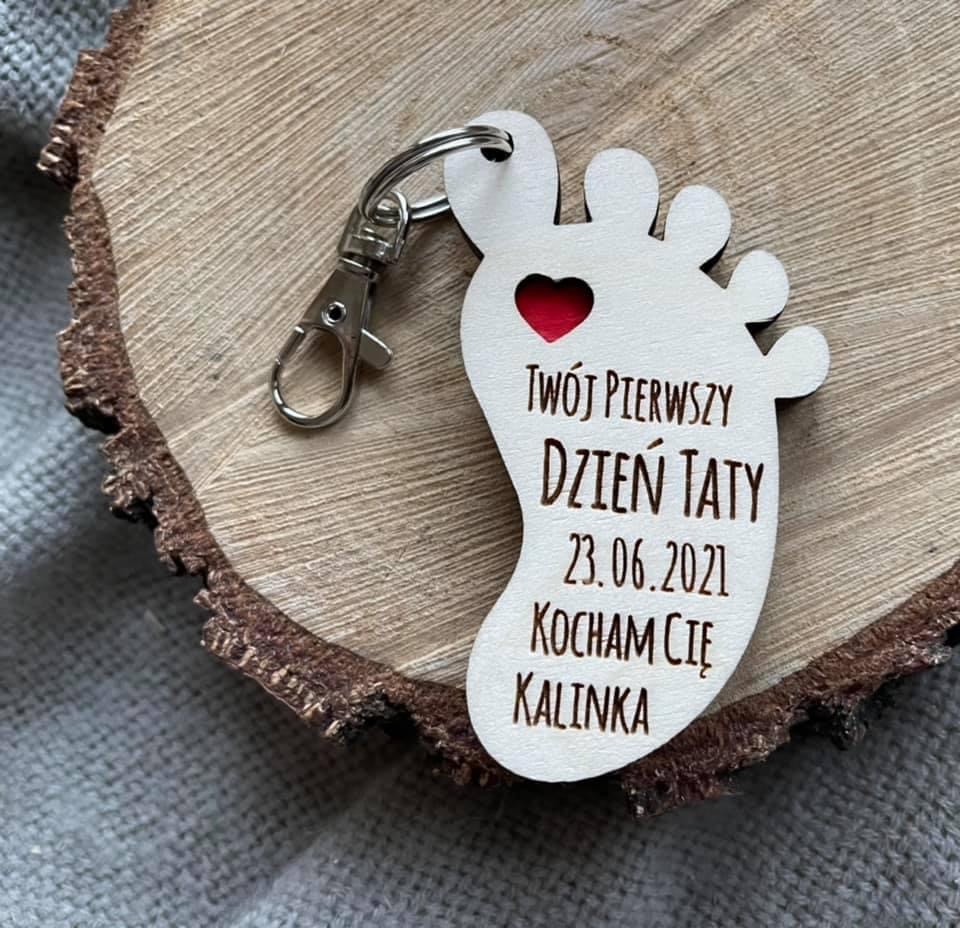 Brelok z dowolnym napisem