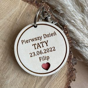 Brelok pierwszy dzień taty