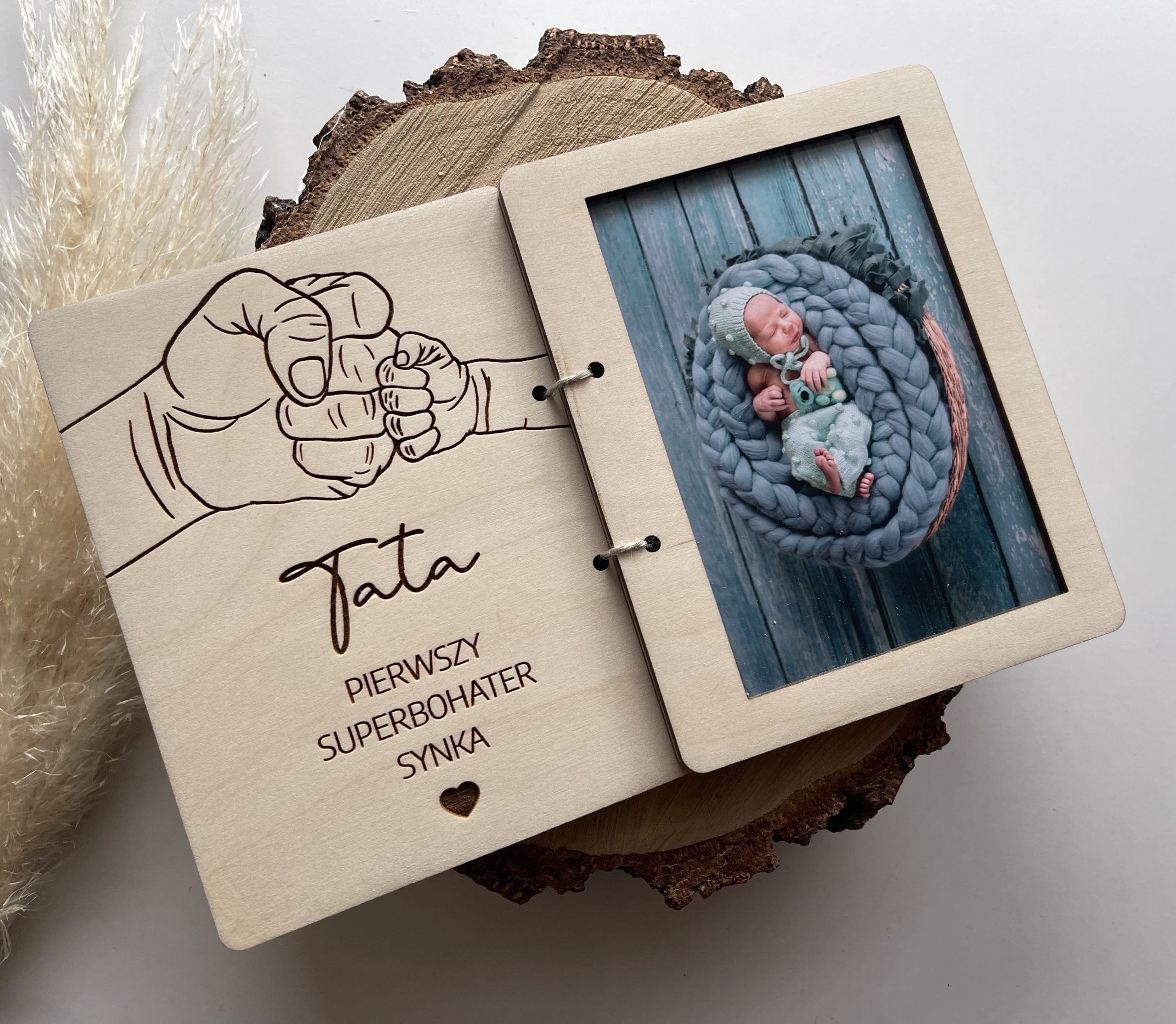 Książeczka/Ramka dla Taty ze zdjęciem