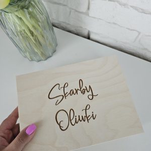 Pudełko na spinki/gumki