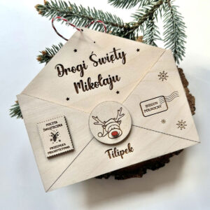 Koperta na list do Św.Mikołaja