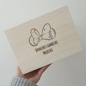 Pudełko na spinki/gumki