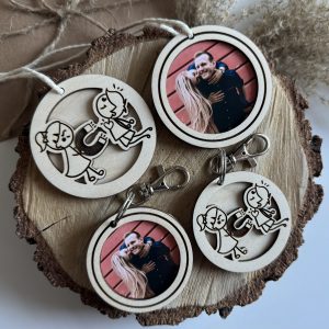 Zestaw Zawieszka i Brelok ze zdjęciem