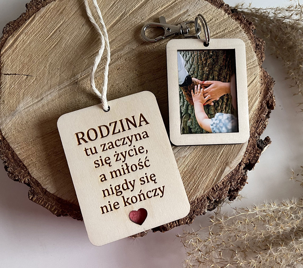 Zestaw ze zdjęciem.Z dowolnym napisem w tyle