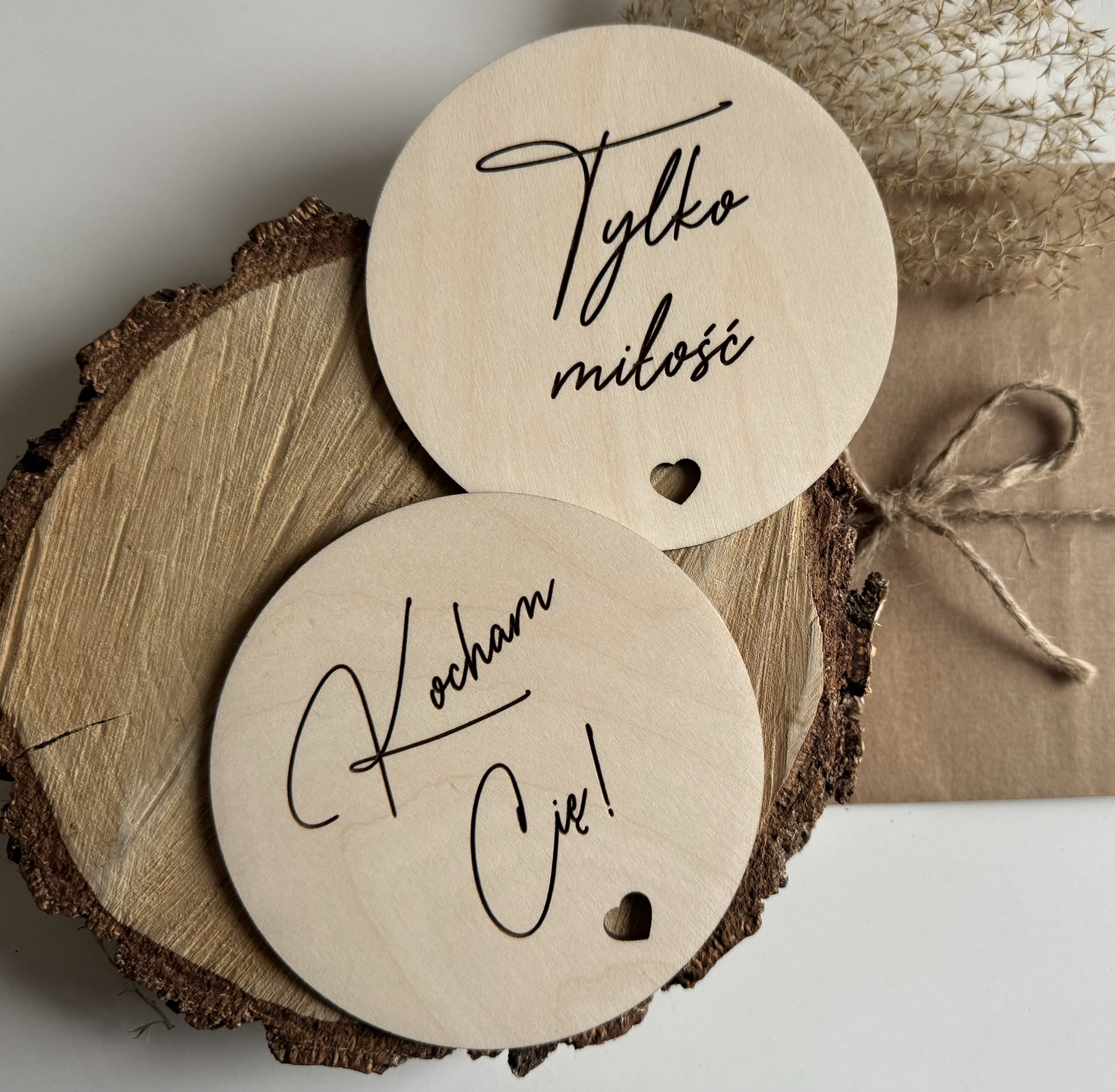 Tabliczka do zdjęć z krótkim napisem - obrazek 2