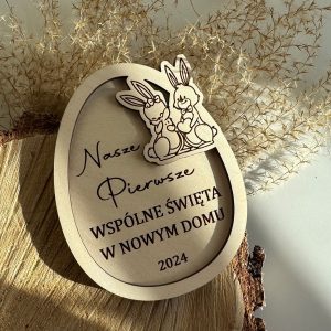 Magnes z dowolnym napisem