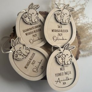 Zawieszka/Magnes  z dowolnym napisem