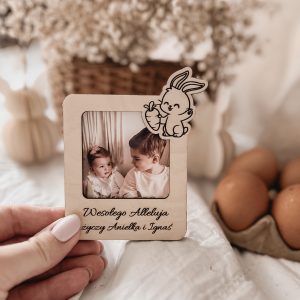 Magnes z dowolnym napisem