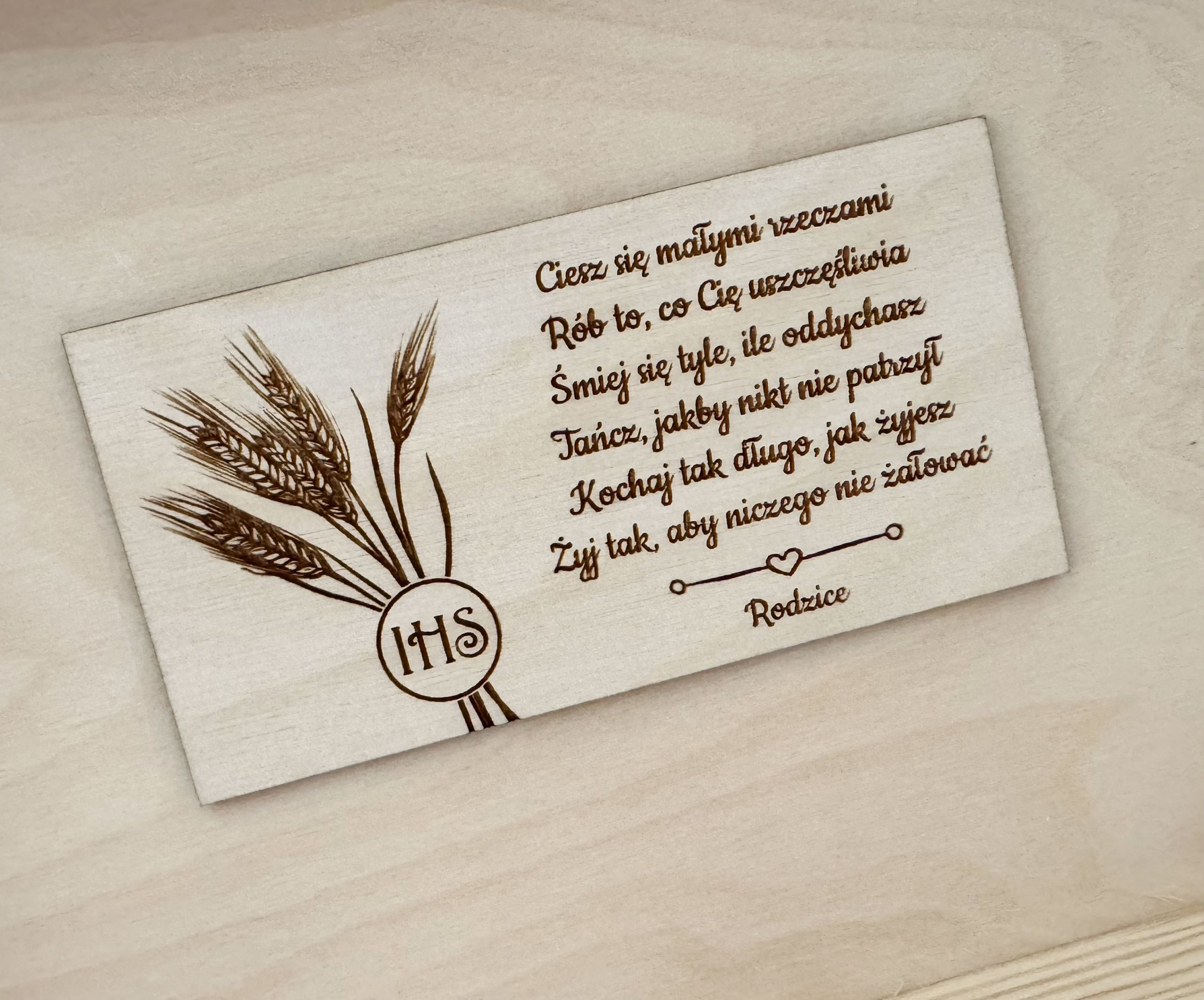 Pudełko z życzeniami w środku - obrazek 2