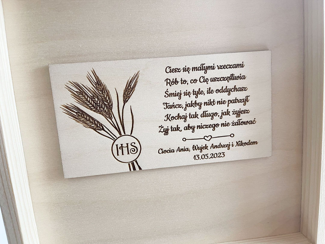 Pudełko z życzeniami w środku - obrazek 2