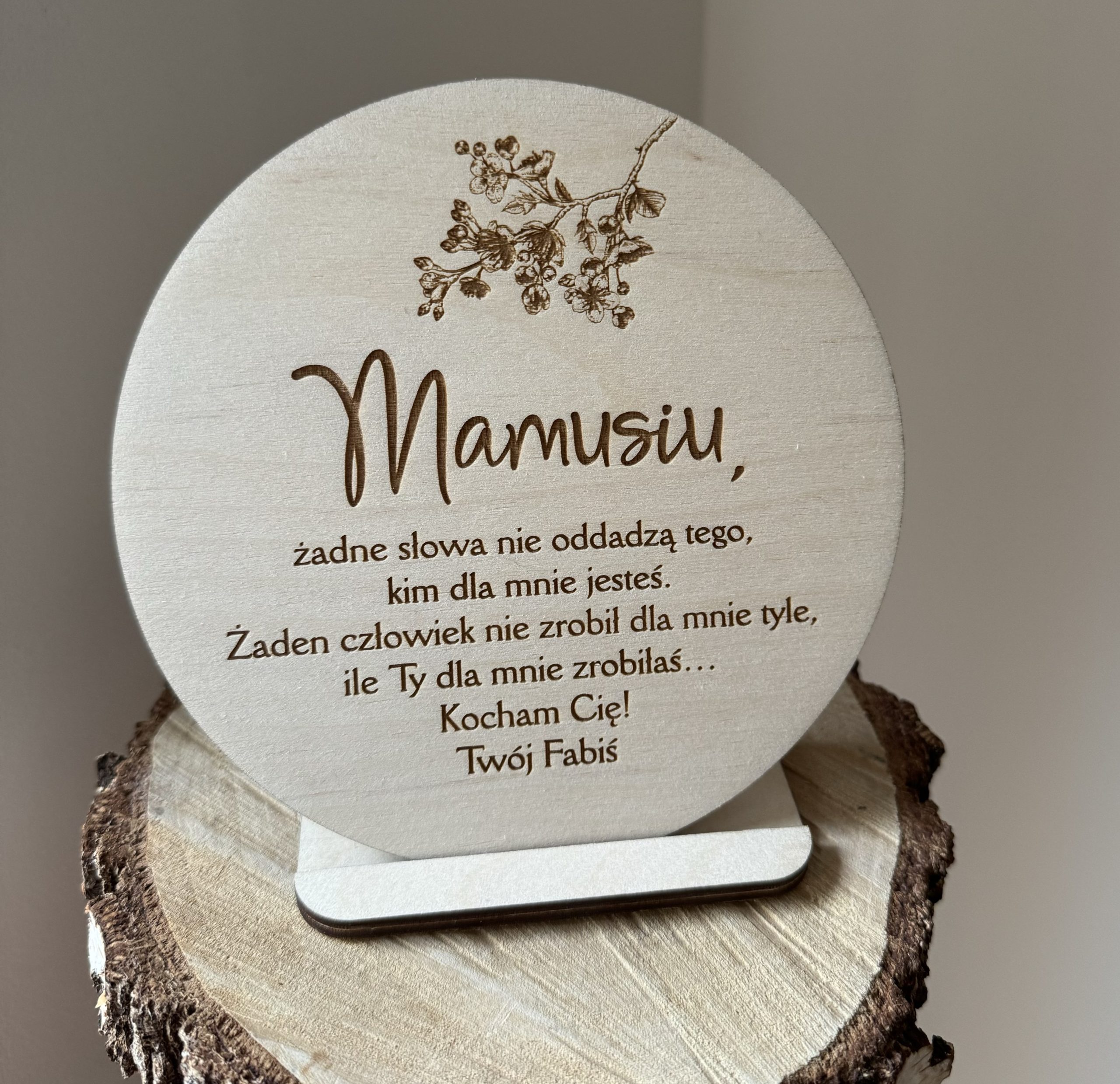 Ramka z dowolnym napisem