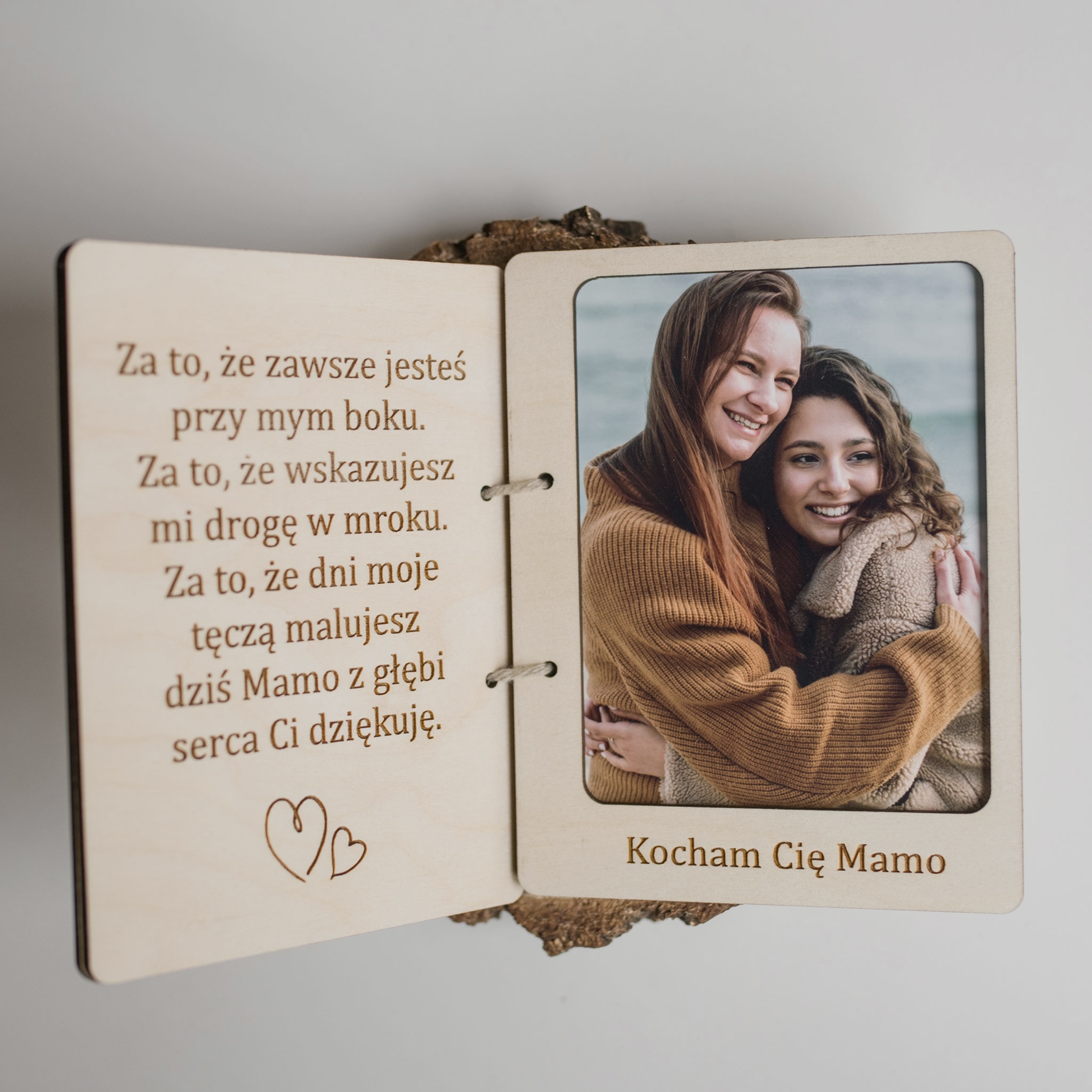 Książeczka ze zdjęciem z dowolnymi napisami