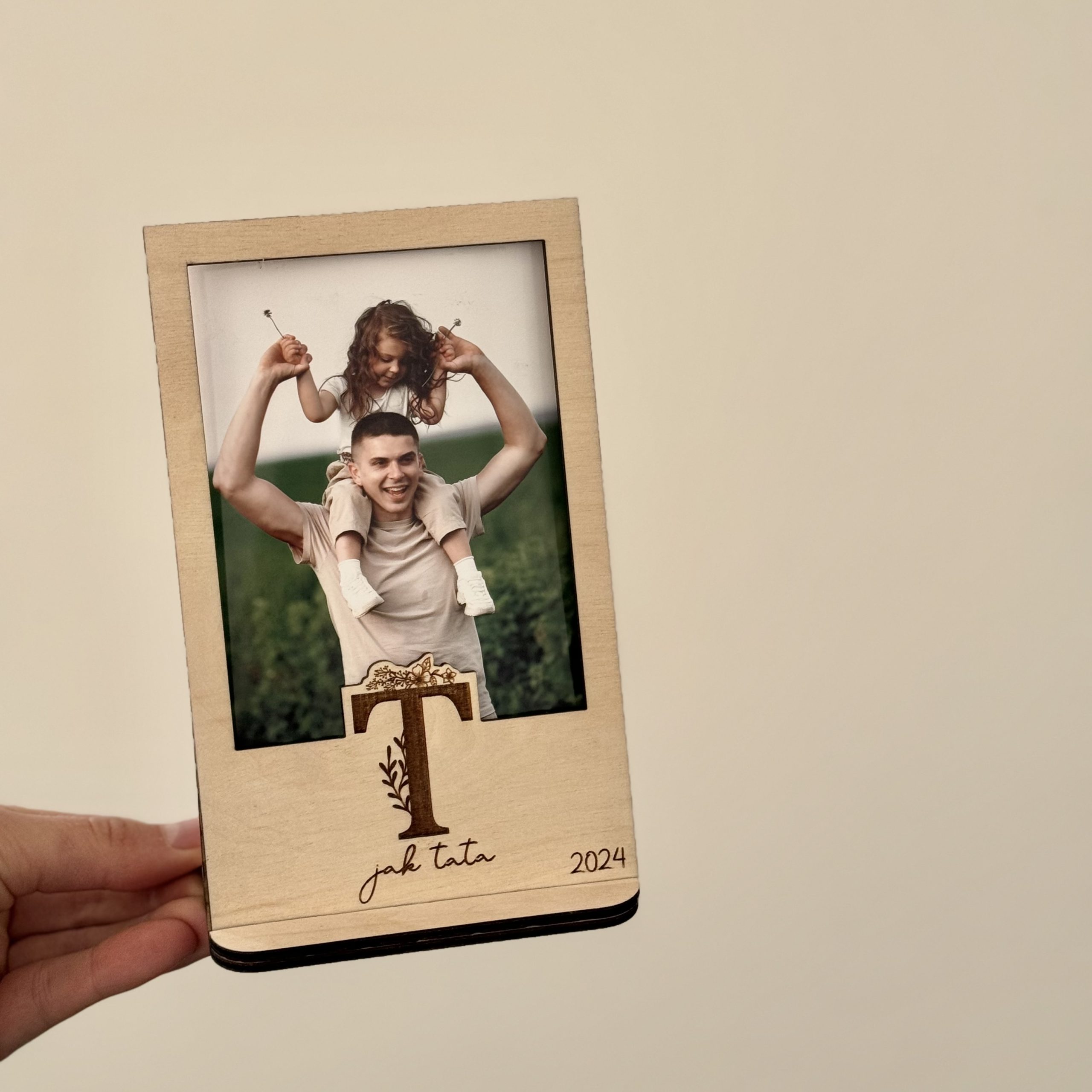 Ramka ze zdjęciem T jak tata 2024