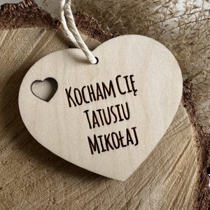 Zawieszka do samochodu z dowolnym napisem