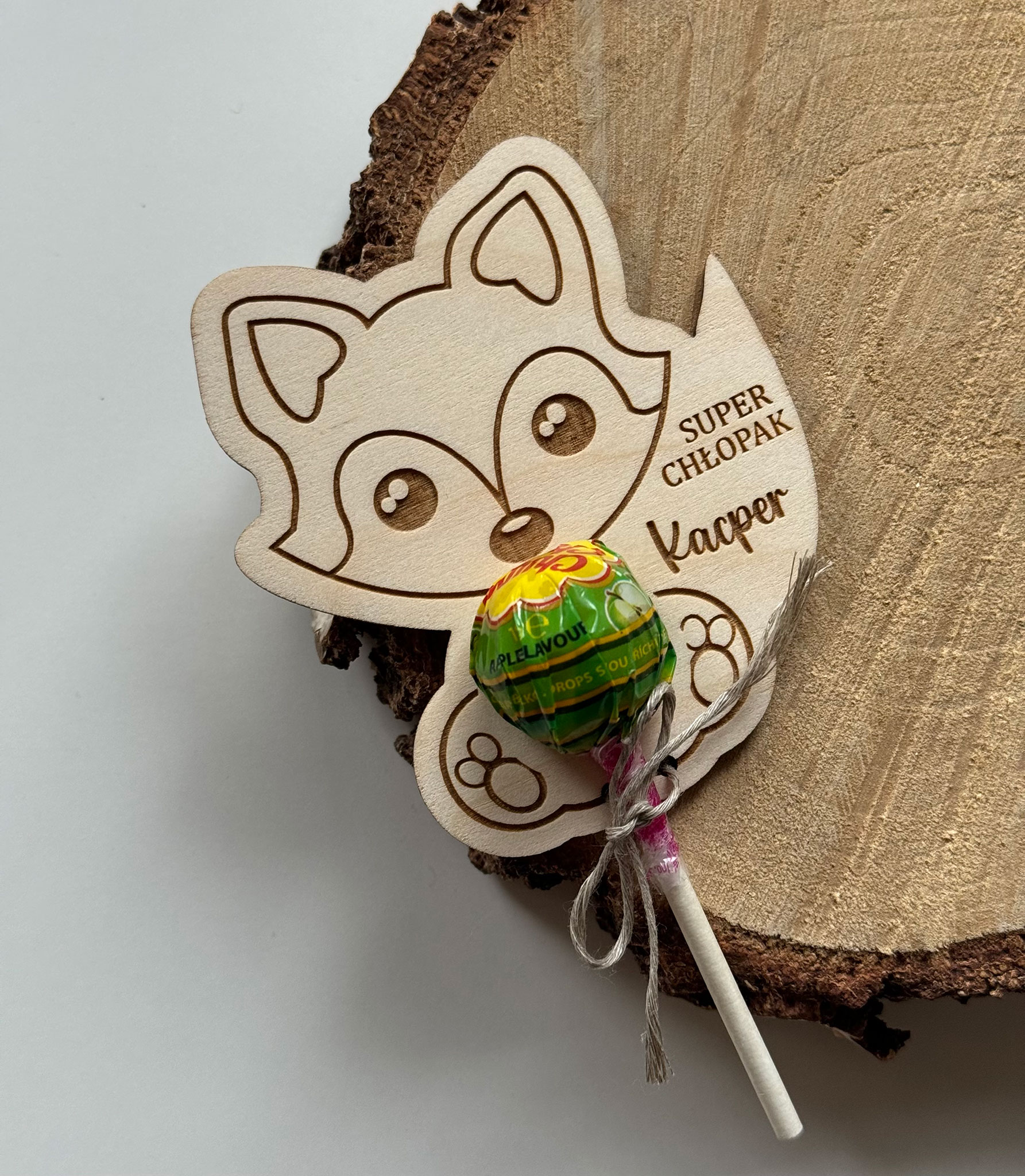 Prezent na dzień chłopaka - Lisek