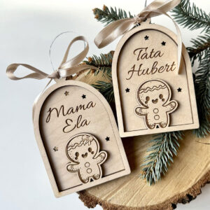 Rodzinne Bombki 3D Pierniki