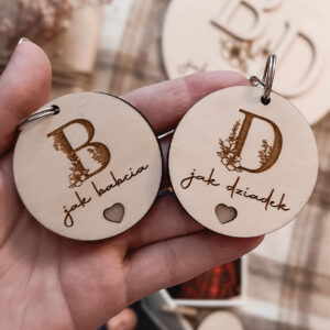 GRUBY Brelok B albo D