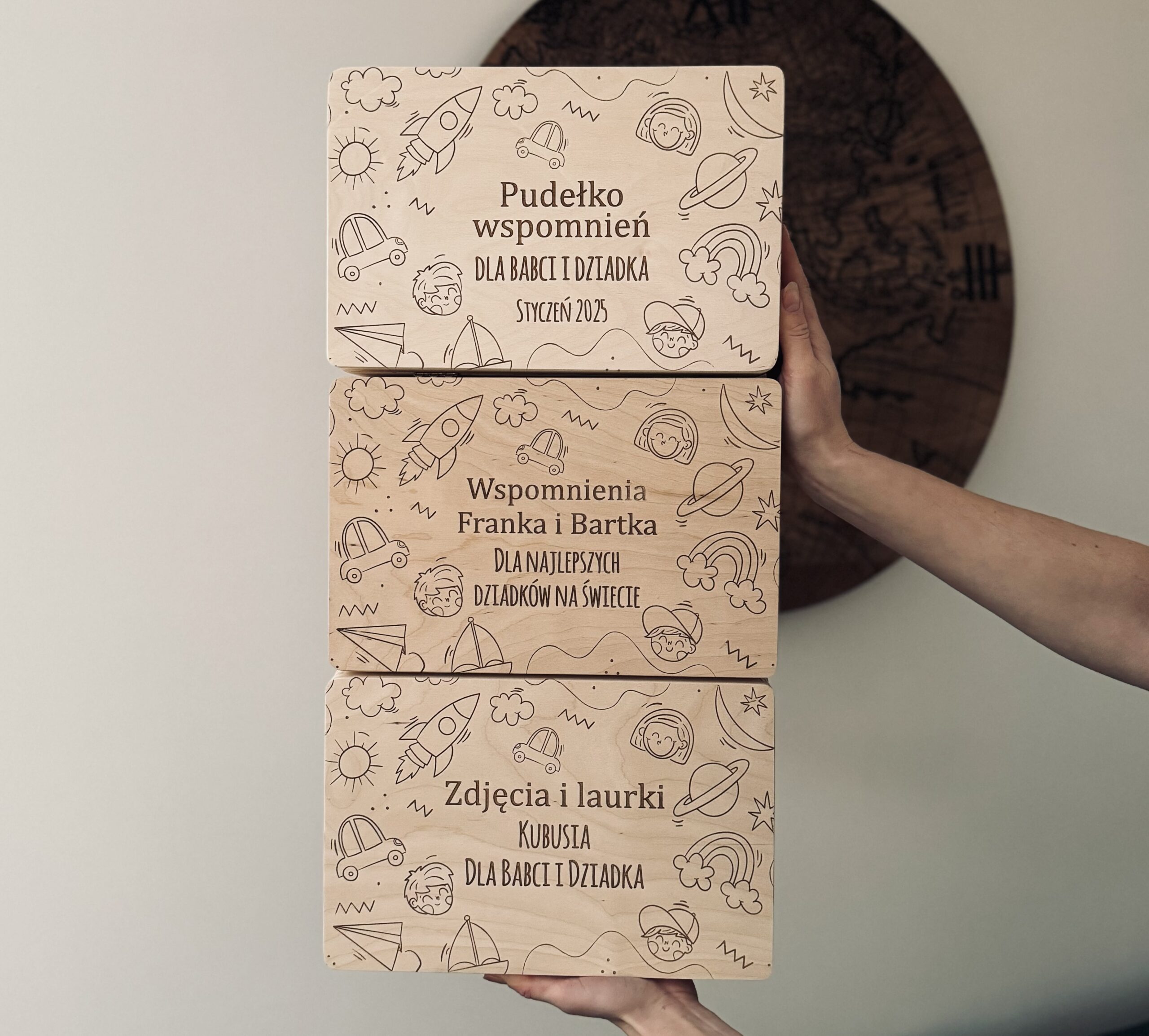 Pudełko z dowolnym grawerem