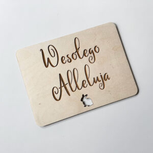 Duża Tabliczka Wesołego Alleluja