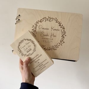 Album i pudełko na pieniądze