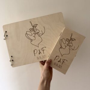 Zestaw album + pudełko na pieniądze z życzeniami w środku