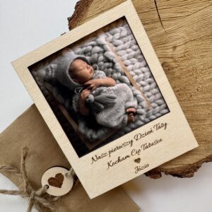 Duży Magnes ze zdjęciem i dowolnym napisem