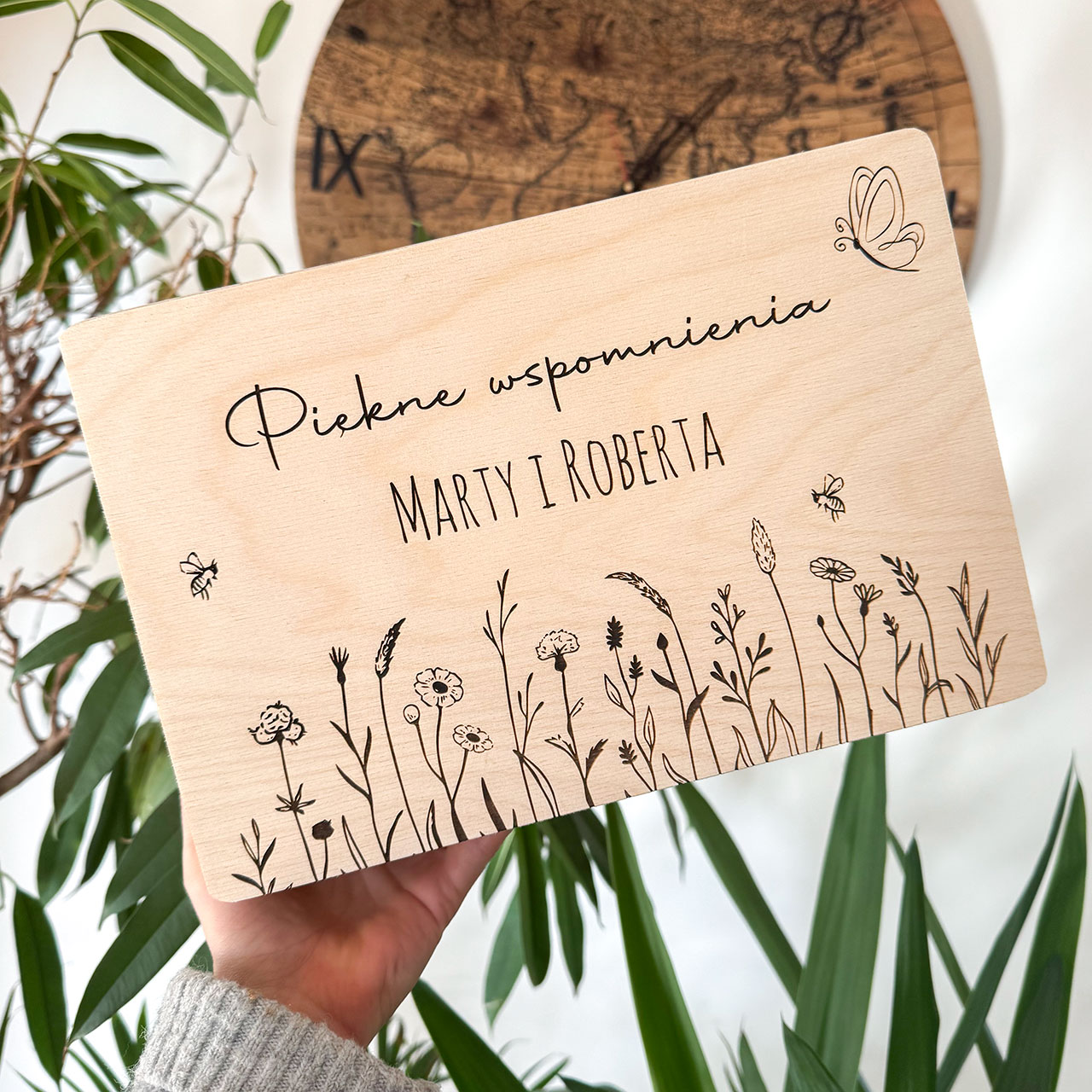 Pudełko wspomnień dla pary młodej